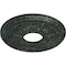 Ekena Millwork Palmetto Medallion (Canopies up to 4 7/8"), 12 1/8"OD x 3 1/2"ID x 1"P, Painted Turtle Crackle CM12PMPTC - alternate 4